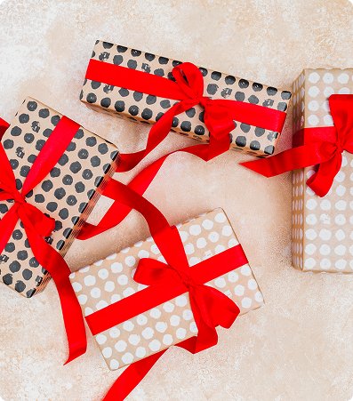 Coffre-cadeaux prêts à l'emploi