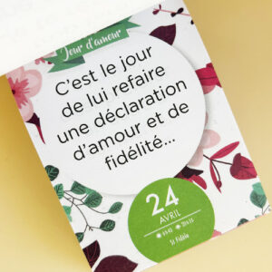 365 mots d'amour à aimanter sur le frigo pour les couples
