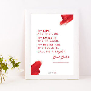 Affichette A5 -  Bad Bitch