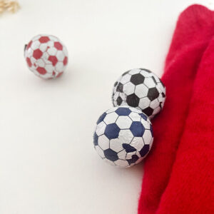 Ballon de foot en chocolat
