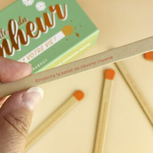 L'étincelle du bonheur : 40 allumettes pour se réchauffer à la chaleur du bonheur !