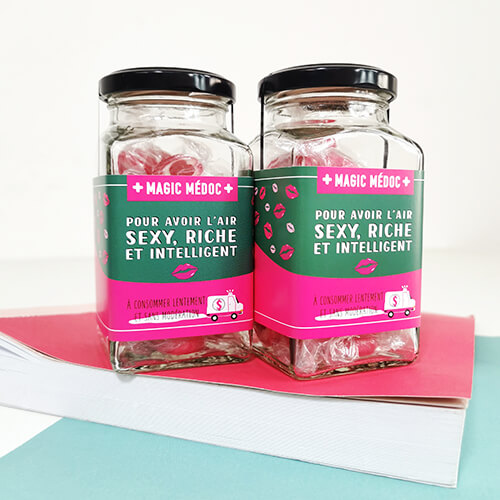 Bonbons pour avoir l'air sexy, riche et intelligent