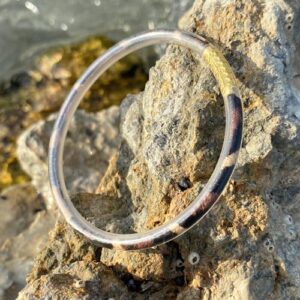 Bracelet Jonc Boudhiste Léopard en silicone