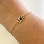 Bracelet oeil - doré