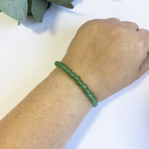 Bracelet de perles ronde en Aventurine