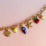 Bracelet pampille pour l'été