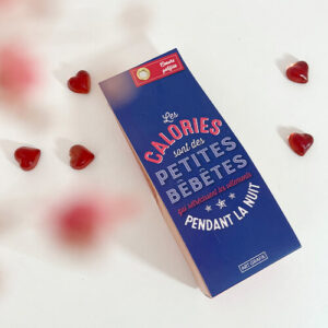 Coeurs gélifiés -  Les calories sont des petites bêbêtes
