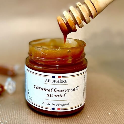 Caramel beurre salé au miel du Périgord