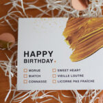 Carte Happy Birthday