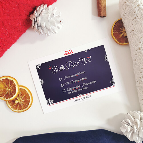 Carte - Cher Père Noël