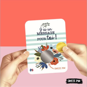 Carte à gratter - Tu vas être Tatie