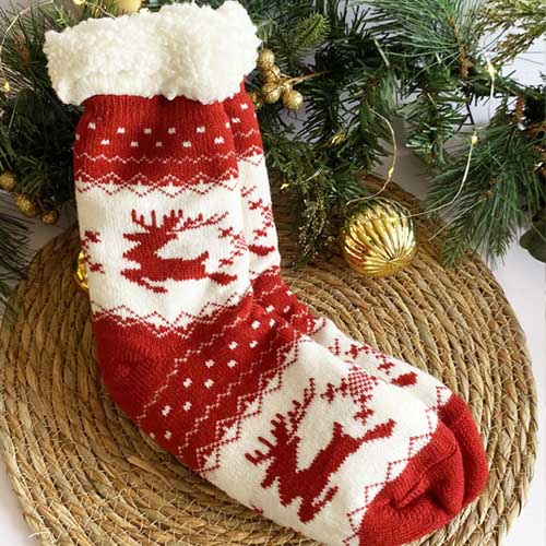 Chaussette fourrée Rennes Noël