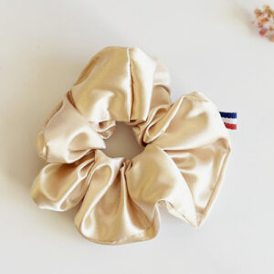 Chouchou satin beige