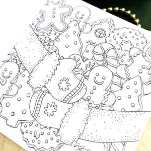Livre de coloriage Spécial Noël