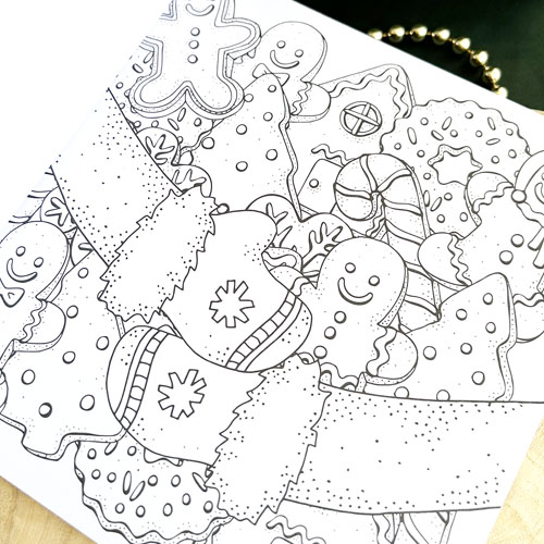 Livre de coloriage Spécial Noël