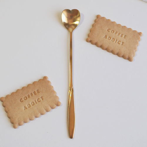 Cuillère en forme de coeur