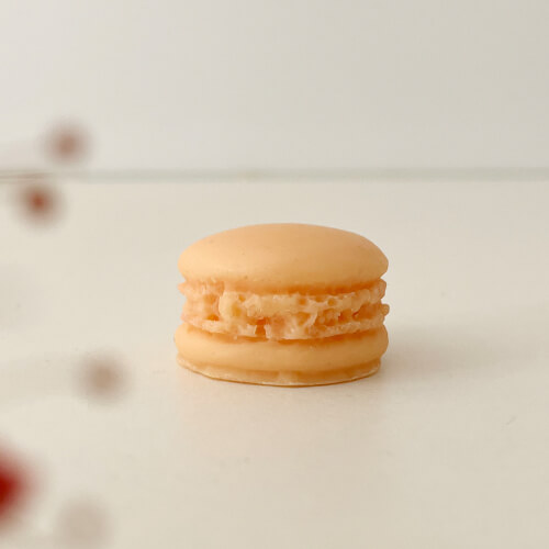 Fondant macaron - Orange Cannelle