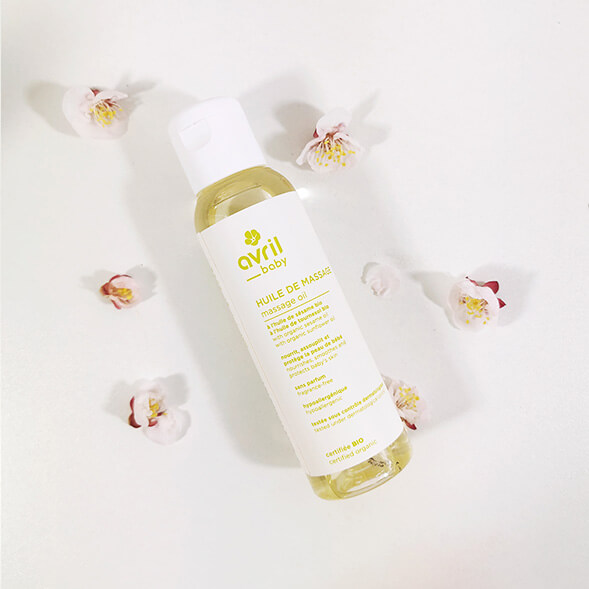 Huile de massage bébé BIO 100 ml