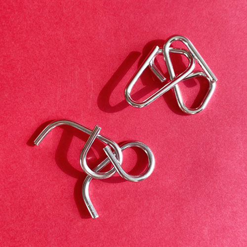 Jeu de casse tête en métal