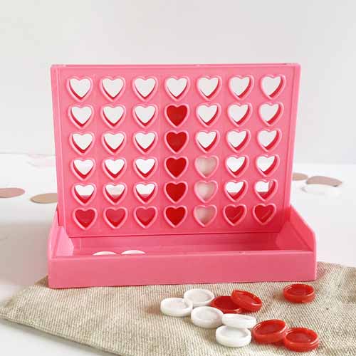 Jeu puissance 4 des coeurs