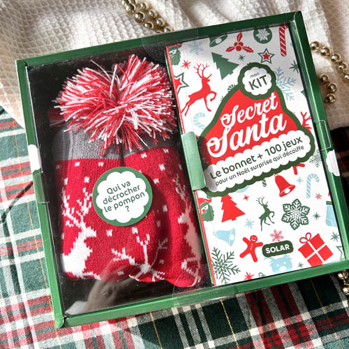 Mon kit Secret Santa : le bonne et 100 jeux pour un Noël surprise qui décoiffe !