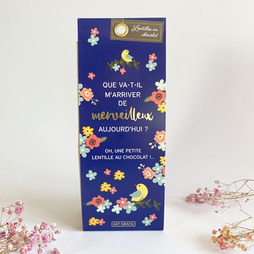 Lentilles au chocolat - Que va t'il m'arriver de merveilleux aujourd'hui ?