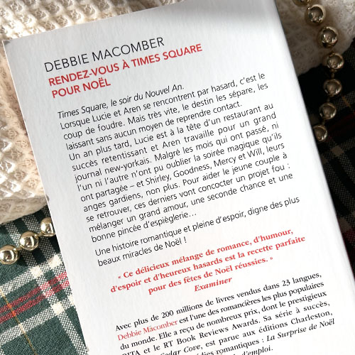 Roman de Noël : Rendez-vous à Times Square pour Noël de Debbie Macomber