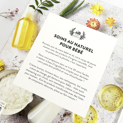 Livre Soins au naturel pour bébé