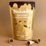 Mini cônes fourrés au chocolat noir : la meilleure partie de la glace !