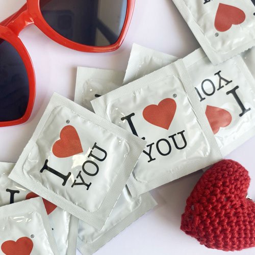 Préservatif : I love you !
