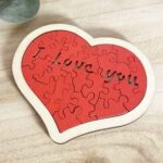 Puzzle coeur I love you