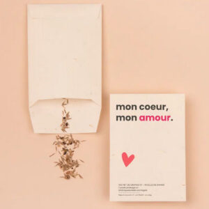 Sachet de graines Mon coeur, mon amour  - Nigelle de Damas