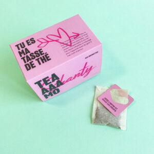 Boite d'infusion "Tea Aaa Mo" à la Verveine