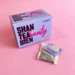 Boite de thé "Qui aime bien Shantea bien" au thé noir Tchaï
