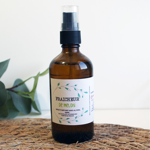 Parfum d'intérieur Melon 100ml sans alcool