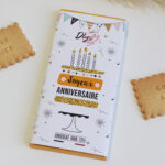 Tablette de chocolat Joyeux anniversaire !