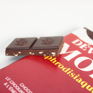 Tablette de chocolat aphrodisiaque - Dévore moi au guarana et noisettes
