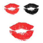 Tatouage éphémère 'Kiss Kiss'