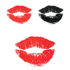 Tatouage éphémère 'Kiss Kiss'